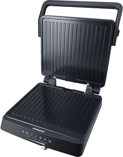 Steba FG 75 Tabletop Electric Grooved Plate Grill 2000W 27x24cm