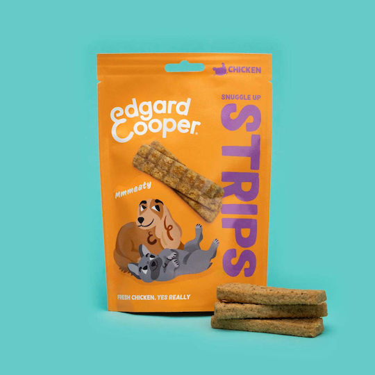 Edgard Cooper Hundeleckerlis in Stick-Form ohne Körner mit Huhn 75gr