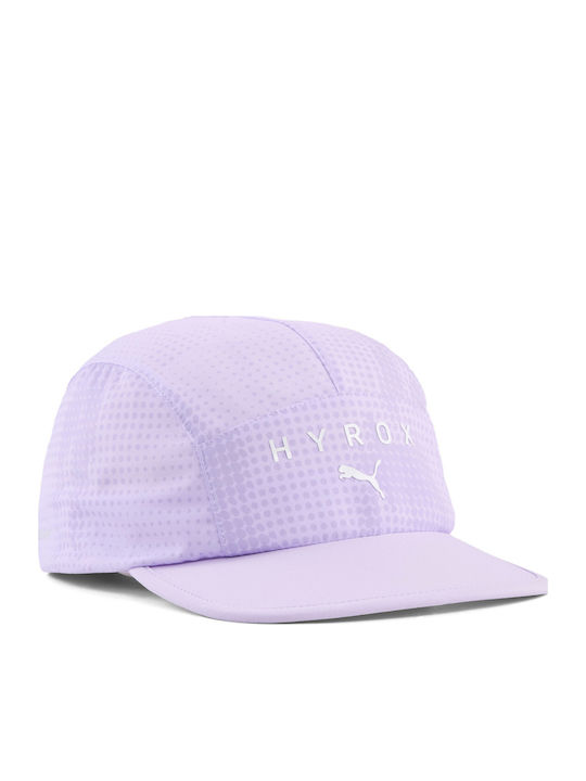 Cap Puma X Hyrox Running 5 Panouri Graphic Violet Unisex