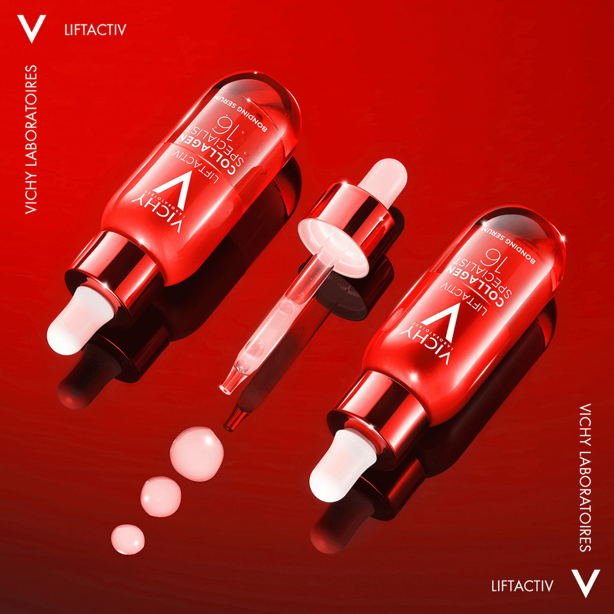 Vichy Liftactiv Collagen Specialist 16 Ενυδατικό & Αντιγηραντικό Serum Προσώπου με Νιασιναμίδη & Πεπτίδια για Λάμψη & Σύσφιξη 30ml