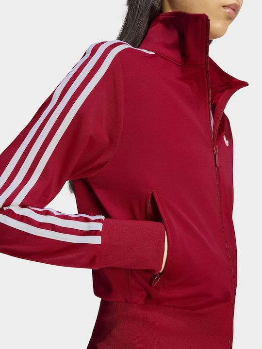 Adicolor Classic Firebird Cropped Γυναικείο Track Jacket Κόκκινο