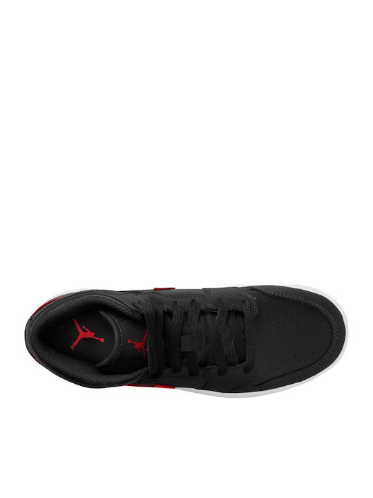 Air Jordan 1 Mid (gs) Παιδικές Μπότες Μαύρες