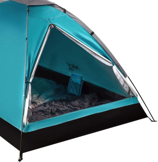 Nils Extreme Campingzelt Iglu Blau 3 Jahreszeiten Für 2 Personen 205x150x105cm
