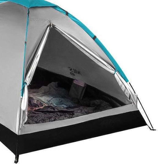 Nils Extreme Campingzelt Iglu Grau 3 Jahreszeiten Für 2 Personen 205x150x105cm