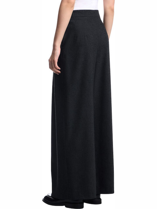 Damen Stoffhose Grau