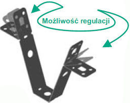 Baks Трапецовиден окачвач Wt120fi11 730712