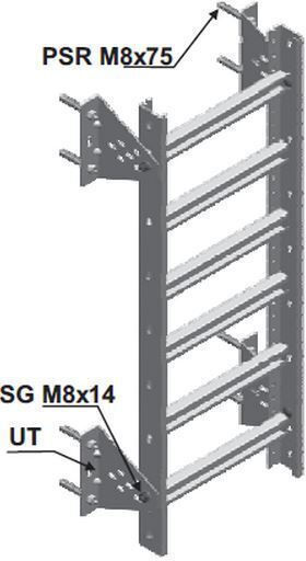 Baks Триъгълна опора Ut 130mm 751600