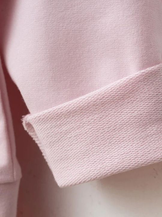 Mädchenkleid Langärmelig Tüll Rosa