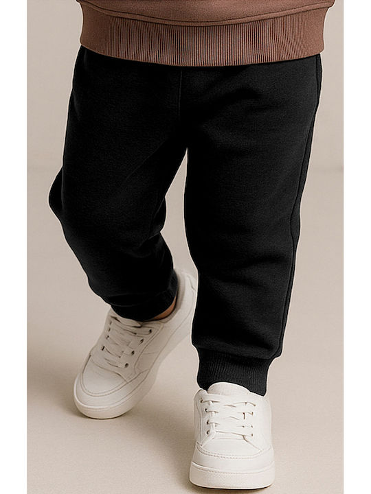 Kinder Sweatpants Set Mit Bluse Braun