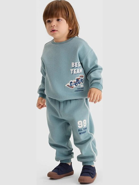 Kids Tracksuits Blue 2 Pieces