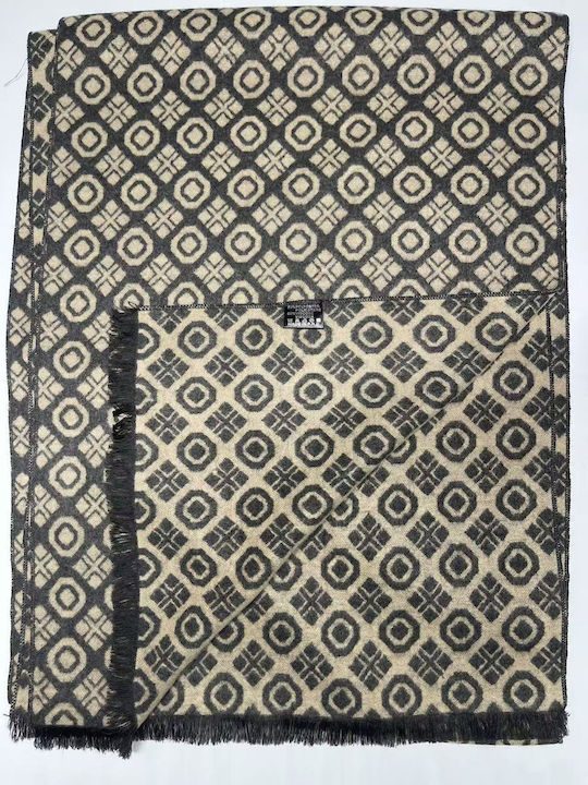 Herrenschal Beige