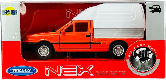 Welly Fso Polonez Truck Orange Scale 1:34