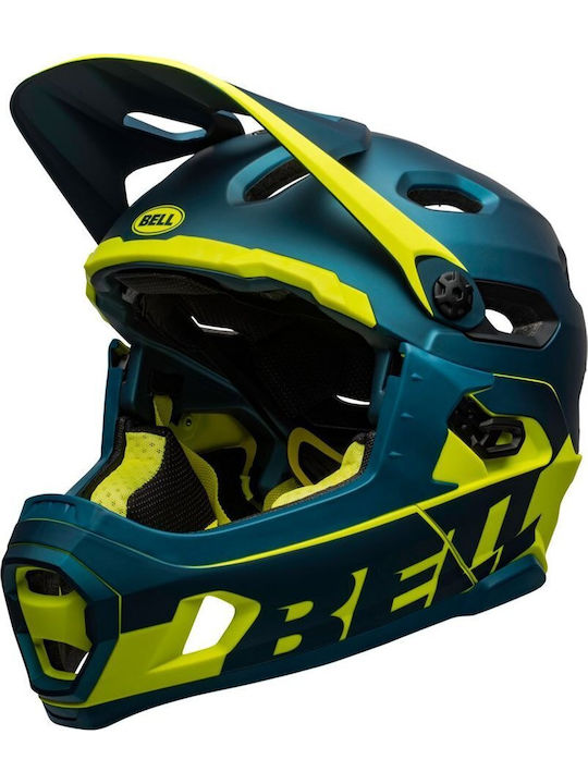Bell Super Full Face Κράνος Ποδηλάτου Downhill / BMX Μαύρο