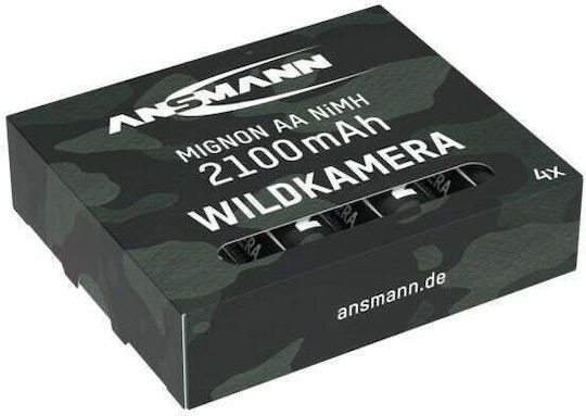 Ansmann Baterii Reîncărcabile AA Ni-MH 2100mAh 1.2V 4 Bucăți
