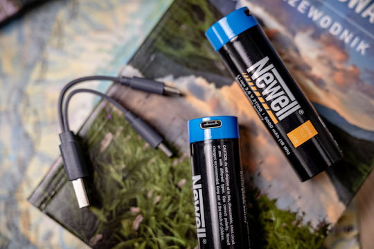 Newell Wiederaufladbare Batterien 21700 Li-Ion 5000mAh 3.6V 2 Stück