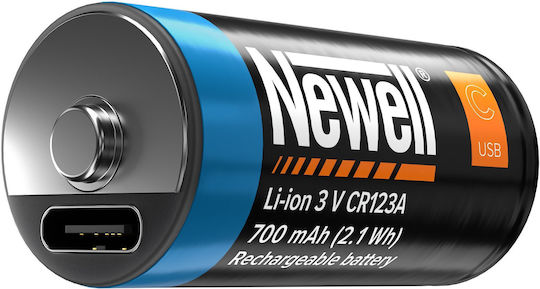 Newell Wiederaufladbare Batterien CR123A 700mAh 3V 2 Stück