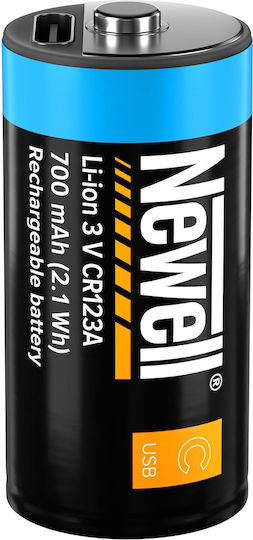 Newell Wiederaufladbare Batterien CR123A 700mAh 3V 2 Stück