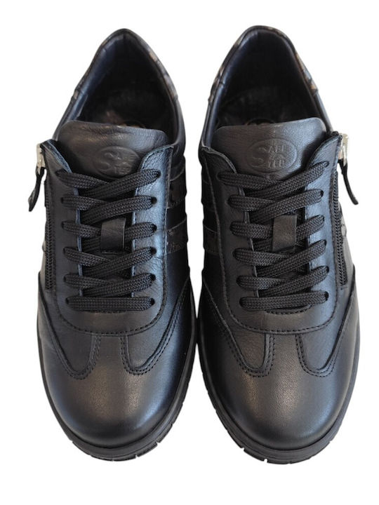 Women's Anatomic Chunky Sneakers Black Print