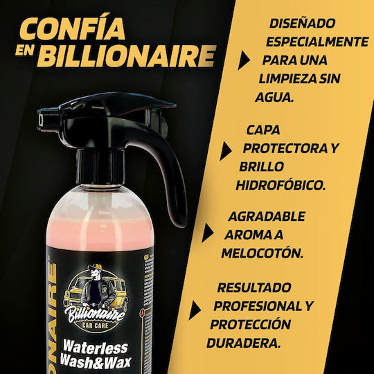 Billionaire Wasserloses Auto Wachs & Reinigung Parfüm Pfirsich 750ml