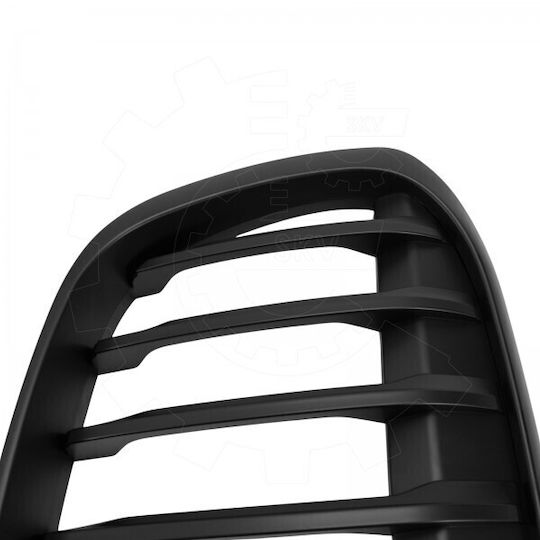 BMW X1 F48 51117383364 Μαύρη Ματ Μάσκα Νεφρών Σετ Αριστερή Ή Δεξιά