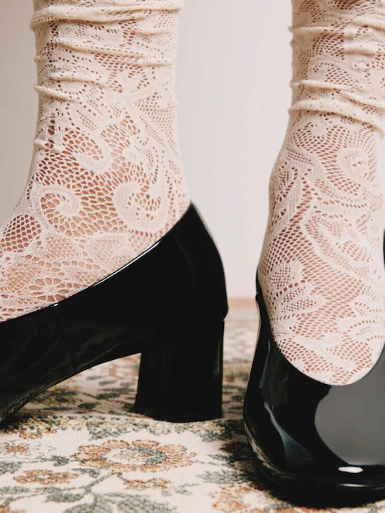Pumps Aus Lackleder Schwarz