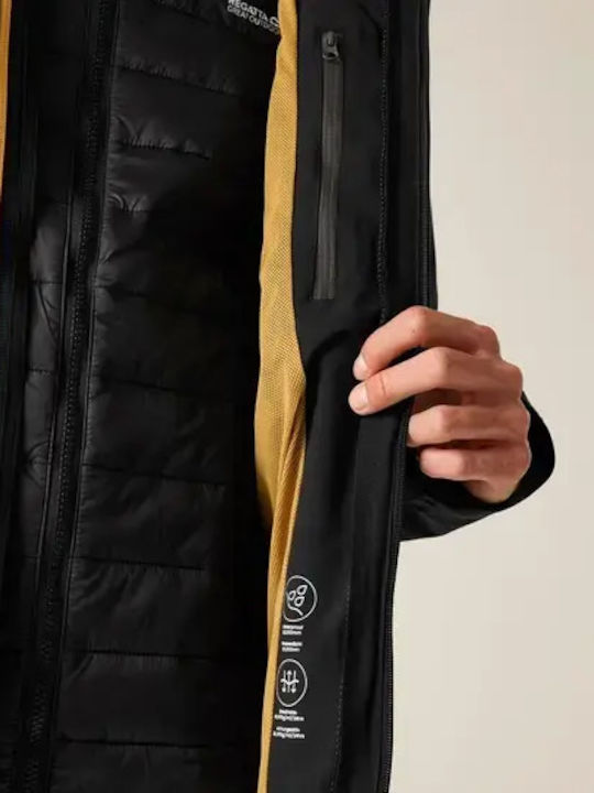 3 in 1 Winter Jacket Black Wood Brown