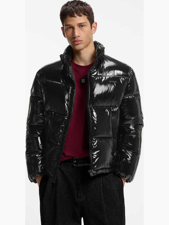 Hugo Puffer Waterproof Black Jacket