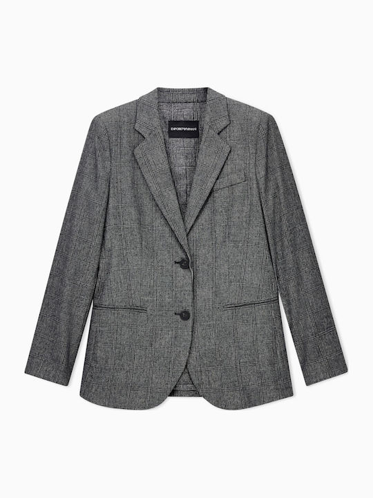 Emporio Armani Women's Blazer Black