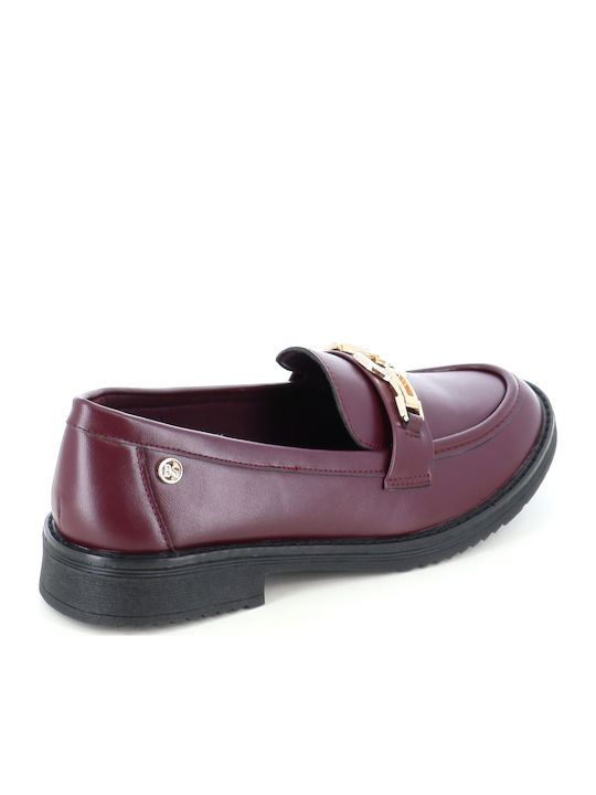 Γυναικεία Loafers σε Μπορντό Χρώμα