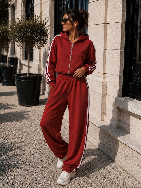 Orange Damen Jogginghosen Set