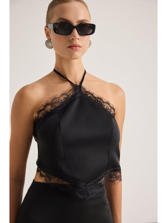 Kit With Satin Skirt Black
