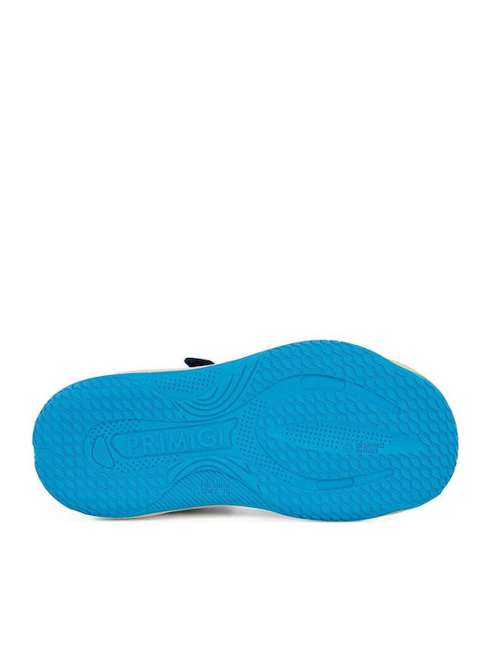 Kinder Sneaker Anatomisch Barfuß mit Bügel- und Schleifenverschluss Blau