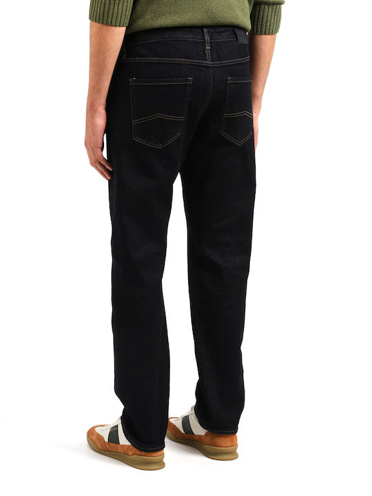 Armani Exchange Παντελόνι Τζιν Ελαστικό Slim Fit Μπλε