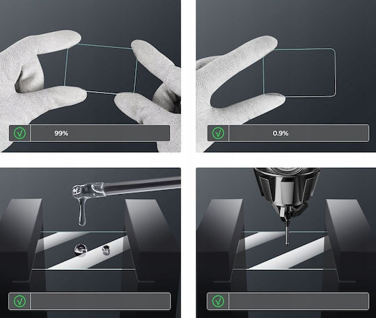 K&F Concept Protecție Ecran pentru Action Camera GoPro Hero 12 / Hero 9 / Hero 10 / Hero 11