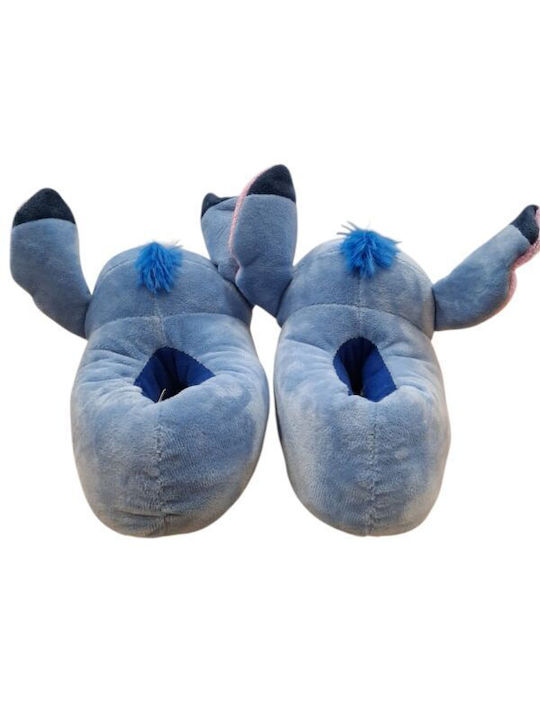 Stitch Kinderhausschuhe Hellblaue