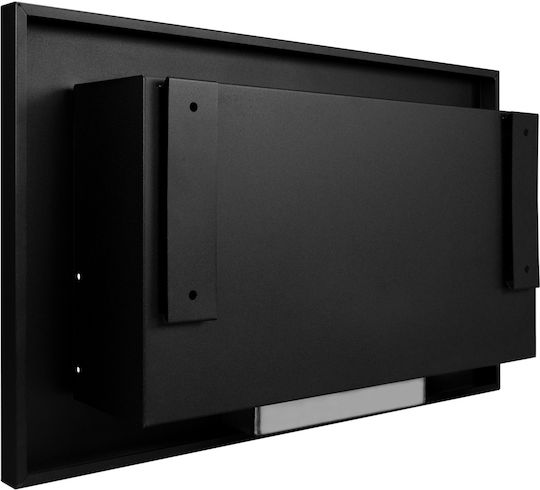 Globmetal Wall Mounted Indoor Bioethanol Fireplace Black