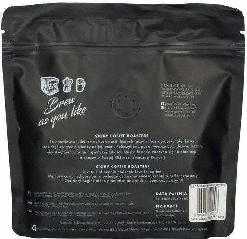 Story Coffee Roasters Espresso Arabica Kaffee mit Schokolade in Körner 250g