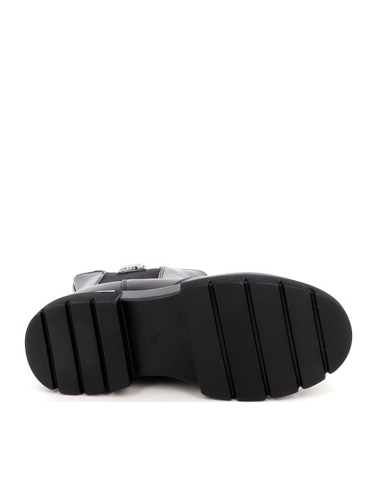 Kids Black Ankle Boots
