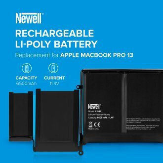 Kompatible Laptop-Batterie für Apple MacBook Pro / MacBook Apple MacBook Pro 13 mit 6500mAh