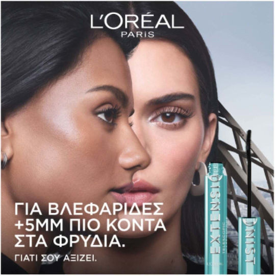 L'Oreal Paris Telescopic Extensionist Fiber Mascara Waterproof Black 9.9ml