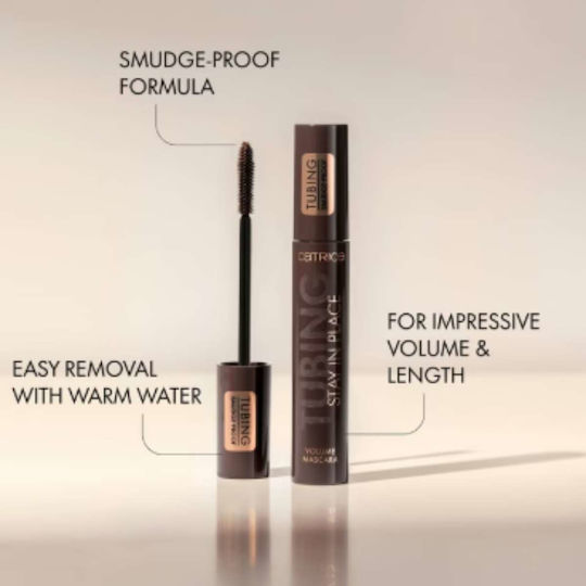 Catrice Cosmetics Stay In Place Tubing-Mascara 010 Panda-Proof Schwarz 11ml
