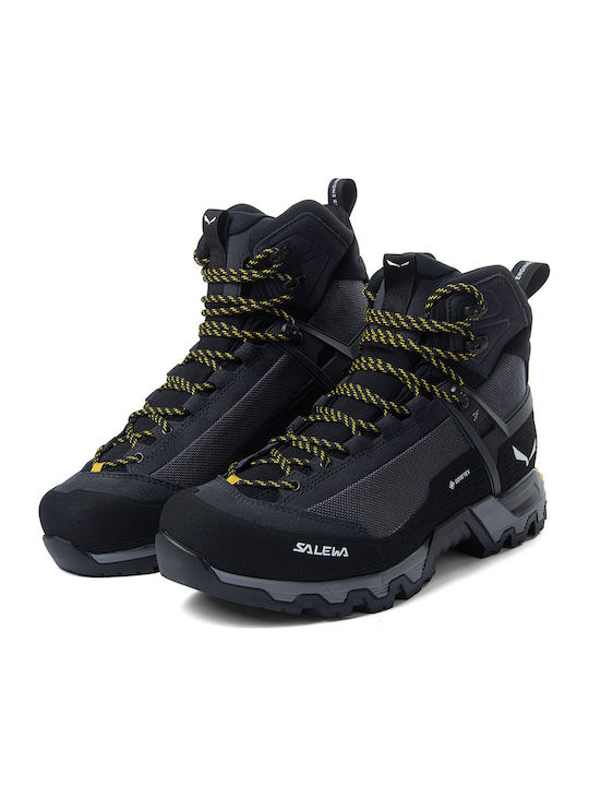 Salewa Mtn Trainer Men's Hiking Boots Waterproof with Gore-Tex Membrane Black