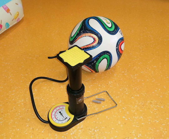 Korbi Mini Fahrradluftpumpe mit Manometer