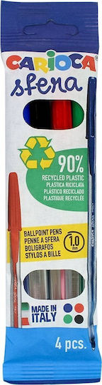 Carioca Sfera 4 Химикали Ballpoint 4 бр