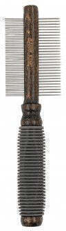 Barry King Double Sided Comb for Short-Haired Dogs for Coat Grooming