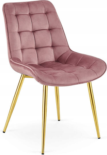 Velvet Dark Pink Dining Chair