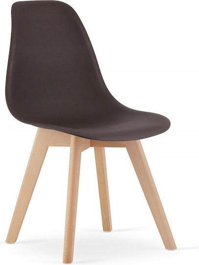 Dining Room Chairs 60x50x50cm 3 Pieces Brown