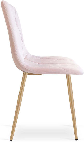 Velvet Pink Dining Chair
