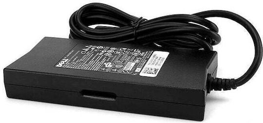 Dell Ac Adapter Зарядно Устройство За Лаптоп 130W 19.5V Със Свалящ Се Кабел За Захранване И С Комплект Върхове