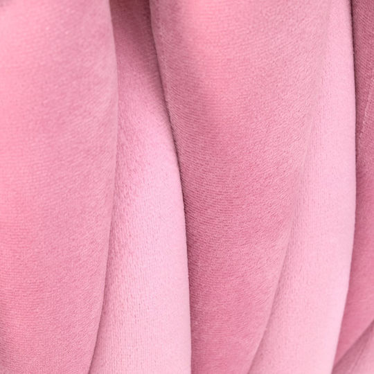 Samt Ess- und Küchenstuhl Rosa Bändchen